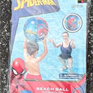 Marvel Spider-Man Beach Ball - Red and Blue